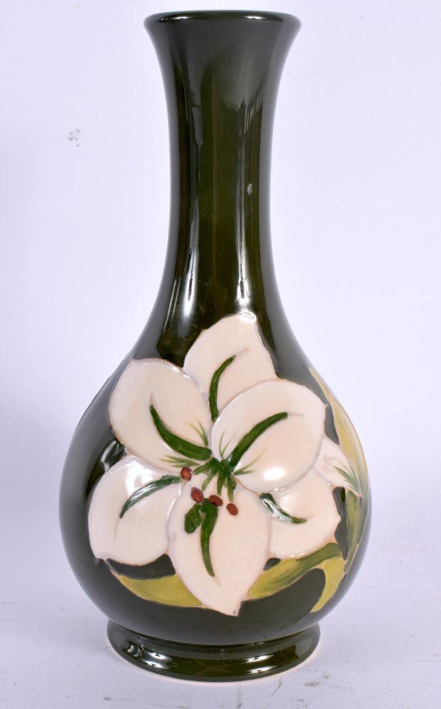 A MOORCROFT VASE. 17 cm high.