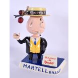 A CARLTON WARE MARTELL BRANDY ADVERTISING DISPLAY. 25 cm x 15 cm.