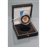 AN ELIZABETH II GOLD PROOF 50p celebrating fifty years of the NHS, 1998, No.494 of a limited edition