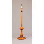 AN OMEGA WORKSHOP STYLE STANDARD LAMP, early 20th century,