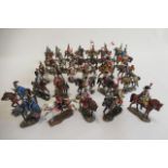 Del Prado collection Napoleonic Cavalry figures including mounted troopers and officers, G-E (30) (