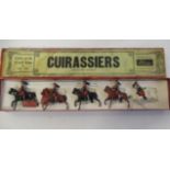 Britains French Cuirassiers No.138, box AF, models G (Est. plus 21% premium inc. VAT)