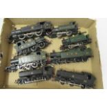 Eight Western Region tank locomotives by Hornby and others, some loose parts, F-G (Est. plus 21%