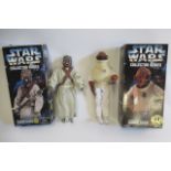 Two Kenner Star Wars Collector Series 300mm figures Tusken Raider and Admiral Ackbar, boxes AF,