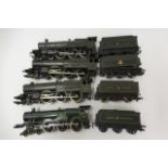 Four unboxed Western Region locomotives by Lima and others including King Class and Castle, F-P (