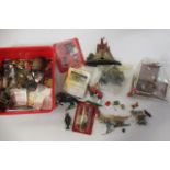 Plastic and lead figures including Delprado, Timpo and Britains, some items items boxed M, others