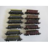 Eleven Ballast Hoppers by Lima, some items weathered, F-G (Est. plus 21% premium inc. VAT)