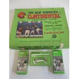 Subbuteo Table Football Game, Continental floodlighting edition, one player AWAL, a C154 Coals and