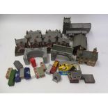 Trackside accessories and buildings including bridges and houses, F-G (Est. plus 21% premium inc.