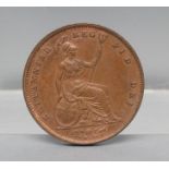 A QUEEN VICTORIA 1841 PENNY, no colon after REG (Est. plus 21% premium inc. VAT)