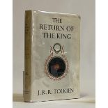 THE RETURN OF THE KING, J R R Tolkien, 3rd Impression, 1957, Allen and Unwin, very good in a very