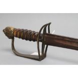 A GEORGE III OFFICER'S SWORD, by Read & Nephew Cutlers, Portsmouth, c.1800, the 28" twin fullered