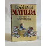 ROALD DAHL, MATILDA, 1988, Jonathan Cape 1st, very good in near very good jacket. No price on