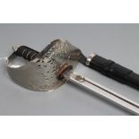 AN 1897 PATTERN INFANTRY OFFICER'S SWORD by Wilkinson Sword, the 32" fullered blade bearing maker'