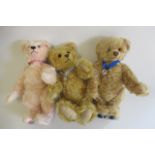 Three boxed Steiff Royal edition teddy bears, comprising a Coronation bear, a Queen Mother bear
