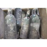 Ten bottles 1970 Croft vintage port, OWC