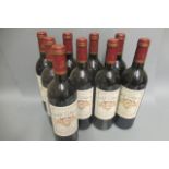 9 bottles Chateau Lilian Ladouys, 2000, Saint-Estephe, grand vin de Bordeaux