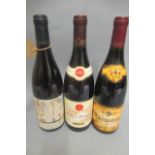 3 bottles of Rhone, comprising 1 bottle Cote-Rotie, 2009, Brune et Blonde de Guigau, 1 bottle