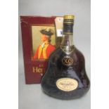 1 litre Hennessy XO cognac, boxed