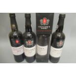Four bottles of Taylor's LBV port, comprising 1 boxed 2003, 1 2013, 1 2007 and 1 2011