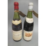 1 bottle Clos de la Roche, 1979, grand vin, together with a Le Corton, 1971, Beaune (2)