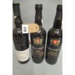 Three bottles of Taylor's port, comprising 1 1995 LBV, 1 2001 Terra Feita vintage port, and 1 Select