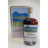 One bottle Arran Kildonan & Pladda, 21yr old single malt whisky, 50.4%, in tin