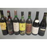 7 bottles of Spanish & Portugese wine, comprising 1 1969 Amarone classico, Negar, 1 1975 Federico