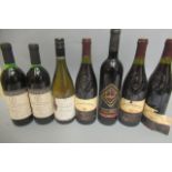7 bottles of European wine, comprising 3 1997 Cotes du Rhone, Joseph Duvernay, 1 2005 Chablis,