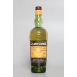 1 vintage bottle Green Chartreuse liqueur, 75ø proof, Garnier