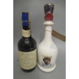 1 bottle Berisford Soleras 1914 Sherry, rare Manzanilla Basada, together with a Osborne Salvador