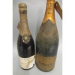 1 magnum Ruinart champagne, together with 1 bottle Renaudin Bollinger Extra Quality Very Dry