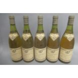 5 bottles Chablis Premier Cru, 1981, Albert Pic & Fils a Chablis