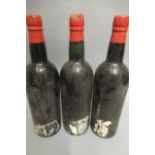 Three bottles 1960 Taylors vintage port