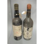 Two bottles of vintage port, comprising 1 1970 Warre's and 1 1966 Rebello Valente