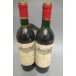 2 bottles Chateau Calon-Segur, 1985, Saint Estephe, grand cru classe