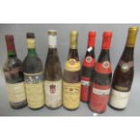 7 bottles of mainly German wine, comprising 2 1986 Bloufrantisch Aubruch, 1 1988 Kreiznacher