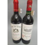 2 bottles Pauillac, comprising 1 1990 Ch. Grand-Puy Ducasse cru classe, and 1 1987 Ch. Grand-Puy-