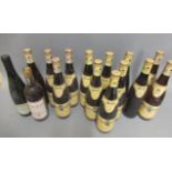 14 bottles of German wine, comprising 6 1980 Bockenheimer Grafenstuck, 3 1976 Somlo Var-Burg