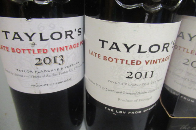 Four bottles of Taylor's LBV port, comprising 1 boxed 2003, 1 2013, 1 2007 and 1 2011 - Image 2 of 3