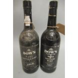 Two bottles of Dows vintage port, comprising 1 1983 and 1 1985