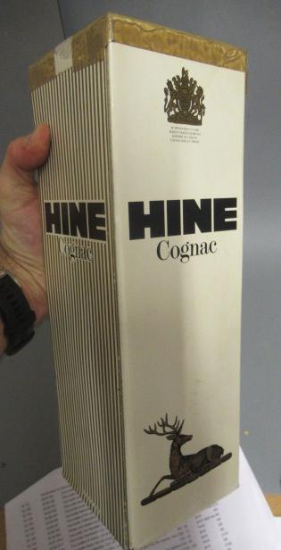 1 litre Hine De Luxe cognac, boxed - Bild 3 aus 3