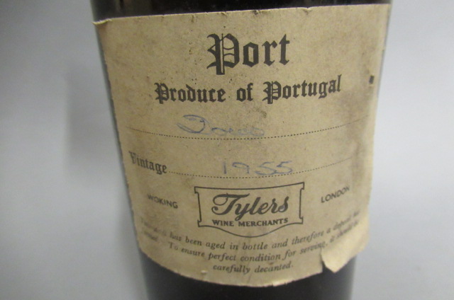 One bottle 1955 Dows vintage port, Tyler's label - Image 2 of 3