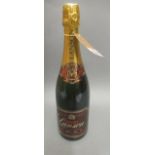 One bottle 1982 Lanson brut champagne