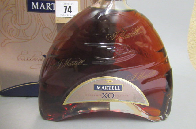 1 bottle Martell XO Extra Old cognac, boxed - Image 2 of 2