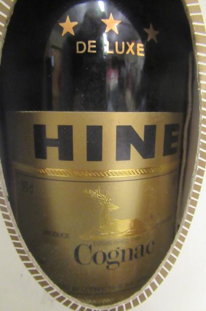 1 litre Hine De Luxe cognac, boxed - Bild 2 aus 3