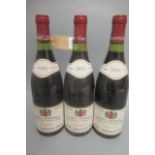 3 bottles Crozes Hermitage, 1978, Chalabert, Paul Jaboulet