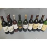 10 bottles of Bordeaux, comprising 2 1998, 2 1999 and 1 2000 Chateau Rousseau De Sipian, 1 189 Ch.