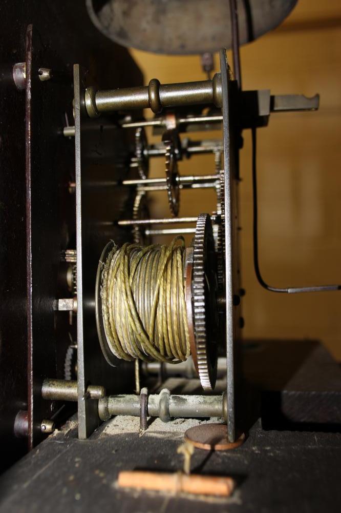 A MAHOGANY LONGCASE signed Samuel Lister Bolton, the eight day movement with anchor escapement - Image 8 of 10