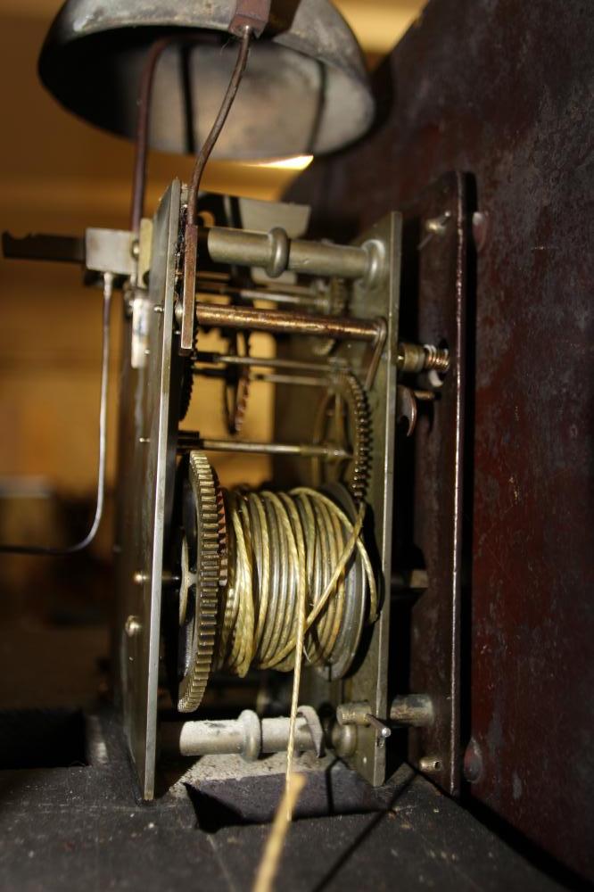 A MAHOGANY LONGCASE signed Samuel Lister Bolton, the eight day movement with anchor escapement - Image 9 of 10